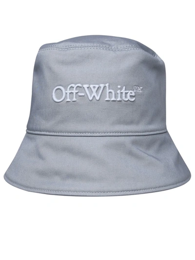 Off-white Ice Cotton Hat In Blue