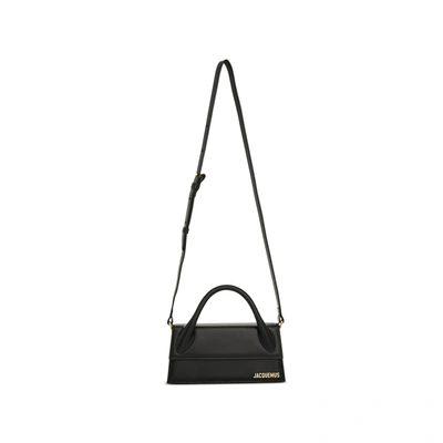 Jacquemus Le Chiquito Foldover Long Tote Bag In Black