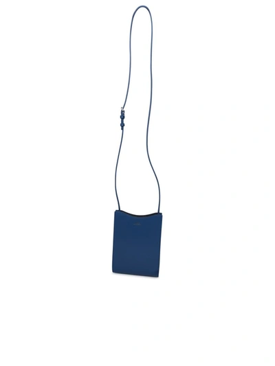 A.p.c. Jamie Cell Phone Holder In Blue