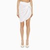 Jacquemus 'la Mini Jupe Saudade' Mini Skirt In White