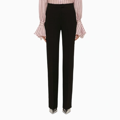 The Andamane Gladis Straight Trousers Black