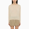 ROBERTO COLLINA ROBERTO COLLINA | CREAM-COLOURED WOOL SWEATER