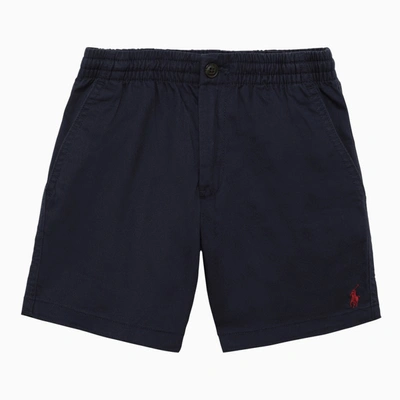 Polo Ralph Lauren Kids' Navy Blue Cotton Short