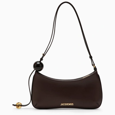 Jacquemus Le Bisou Perle Bag In Brown