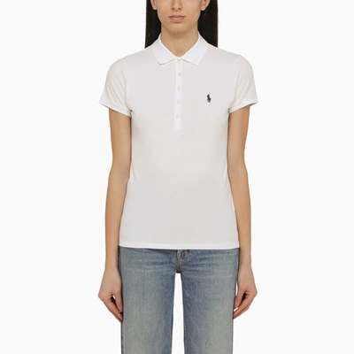 Polo Ralph Lauren Polo Shirt With Pony Logo In White