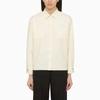 MAX MARA IVORY WOOL-BLEND SHIRT