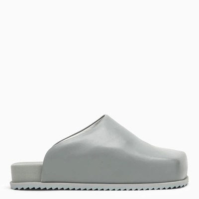 Yume Yume Grey Leatherette Truck Mules