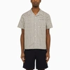 APC A.P.C. | SHORT-SLEEVED WHITE PATTERNED SHIRT
