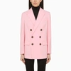 DSQUARED2 DSQUARED2 | PINK DOUBLE-BREASTED JACKET