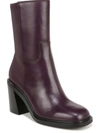 Franco Sarto Penelope Square Toe Bootie In Purple