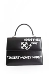 OFF-WHITE OFF-WHITE TOP HANDLE BAGS