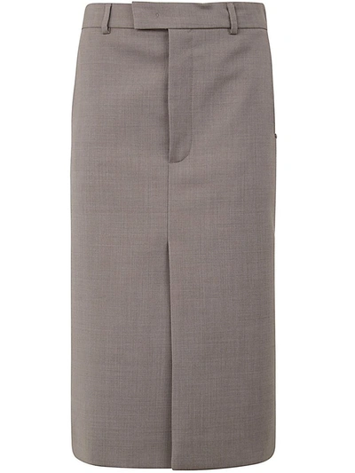 Sportmax Atoll Pencil Skirt Clothing In Brown
