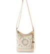 The Sak Lucia Crochet Crossbody Bag In Beige