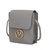 Mkf Collection By Mia K Skylar Crossbody In Grey