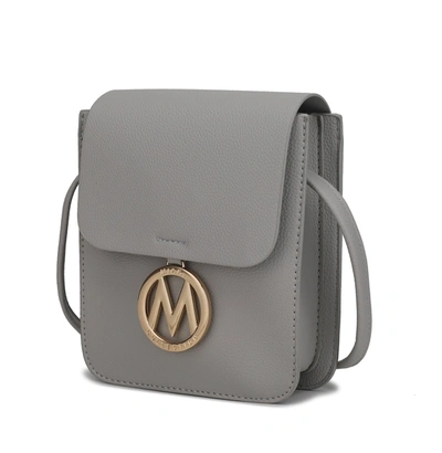 Mkf Collection By Mia K Skylar Crossbody In Grey