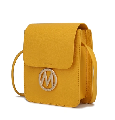 Mkf Collection By Mia K Skylar Crossbody In Yellow