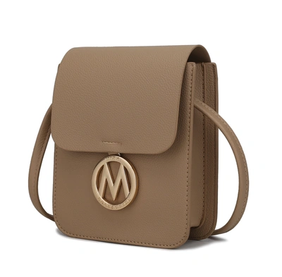 Mkf Collection By Mia K Skylar Crossbody In Beige