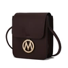 MKF COLLECTION BY MIA K SKYLAR VEGAN LEATHER WOMEN'S CROSSBODY HANDBAG