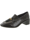 Franco Sarto Donna Block Heel Tassel Loafer In Black