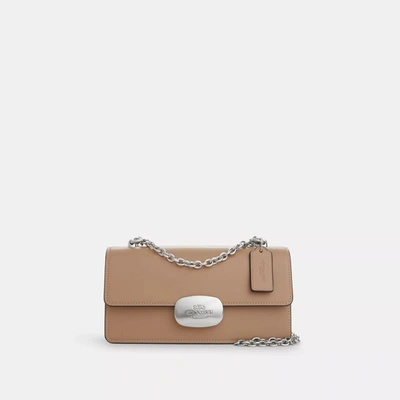 Coach Outlet Eliza Flap Crossbody In Beige