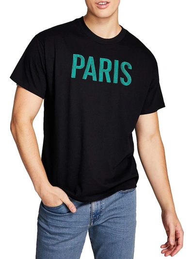And Now This Mens Oversized Crewneck T-shirt In Black