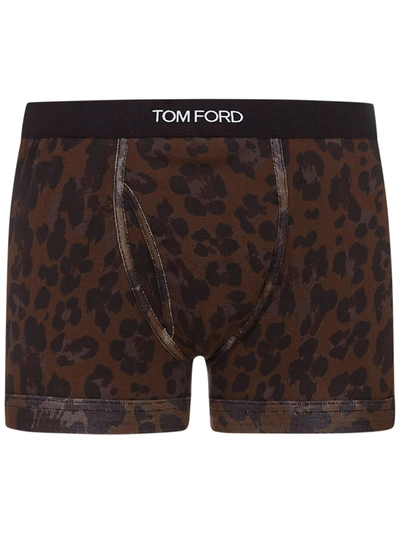 Tom Ford Boxer In Marrone