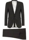 Dsquared2 Virgin-wool Single-breasted Suit In Nero