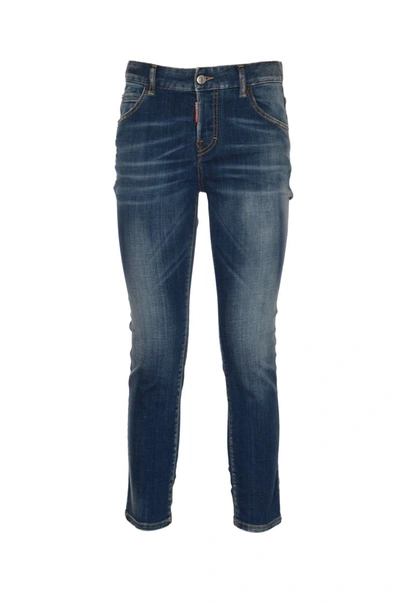 Dsquared2 Cool Girl Denim Jeans In Blue