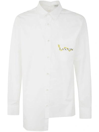 LANVIN LANVIN CNY LONG SLEEVE ASYMMETRIC SHIRT CLOTHING