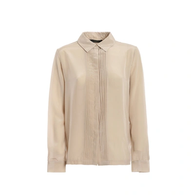 Max Mara Weekend  Ordito Shirt In Beige