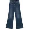 7 For All Mankind `western Modern Dojo Wayne` Jeans In Blue