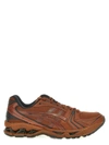 Asics Man Sneakers Rust Size 11 Textile Fibers In Orange