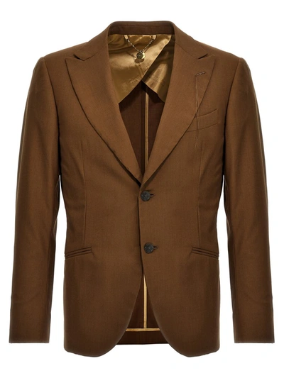 Maurizio Miri Keanu Blazer In Brown