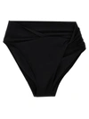 Rick Owens Black Twist Bikini Bottom In Black