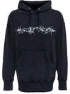 GIVENCHY GIVENCHY BARBED WIRE OVERSIZED HOODIE
