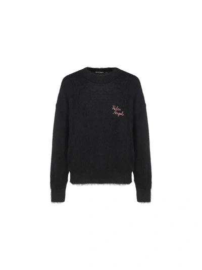Palm Angels Sweater In Black