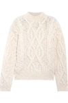 ACNE STUDIOS EDYTA CABLE-KNIT WOOL SWEATER
