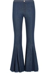 MAGGIE MARILYN DREAMER FRAYED MID-RISE FLARED JEANS