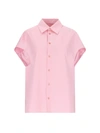 Marni Sleeveless Cotton Shirt In Pink