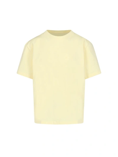 Studio Nicholson Dropped-shoulder T-shirt In Yellow