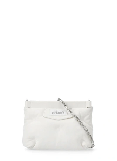 Maison Margiela Glam Slam Bag In White Leather