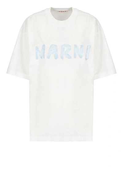 MARNI MARNI T-SHIRTS AND POLOS WHITE