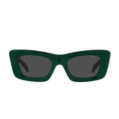 Prada Eyewear Sunglasses In Green