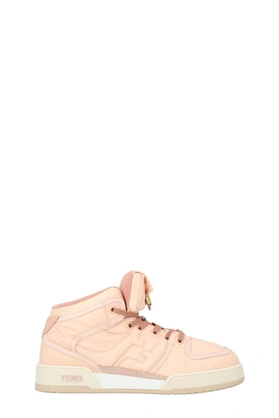 Fendi Match High-tops Sneakers In Pink