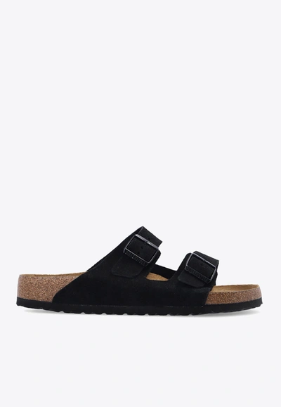 BIRKENSTOCK ARIZONA SUEDE SLIDES
