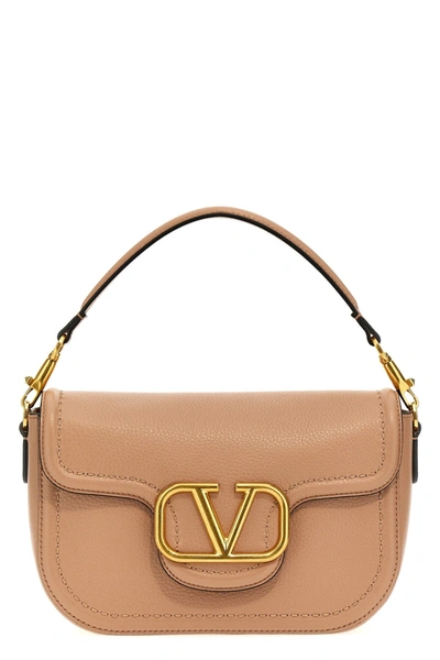 Valentino Garavani - Alltime Leather Shoulder Bag In Pink