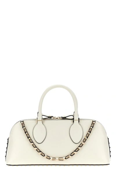 Valentino Garavani Women  'rockstud' Handbag In White