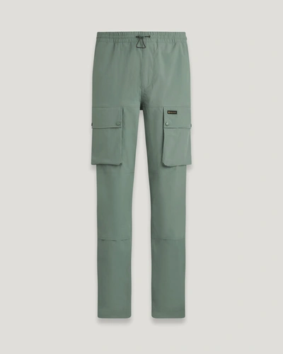 Belstaff Castmaster Trouser In Mineral Green