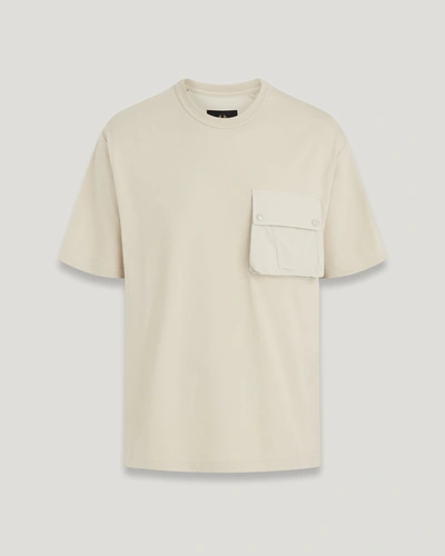 Belstaff Castmaster T-shirt In Shell