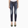 DSQUARED2 DSQUARED2 NAVY WASHED DENIM JEANS